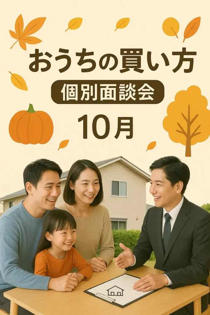 『おうちの買い方』個別面談会（2025年10月分）